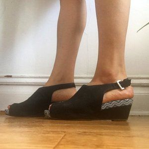 Leather level Platform Sandals